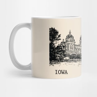 Iowa State USA Mug